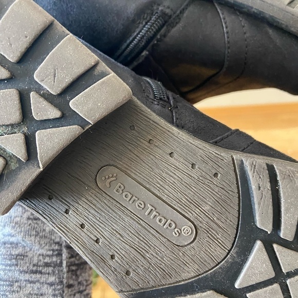 Bare TRAPS SHANTAL BOOTS Black Mid Calf Size 9.5 - Picture 11 of 12